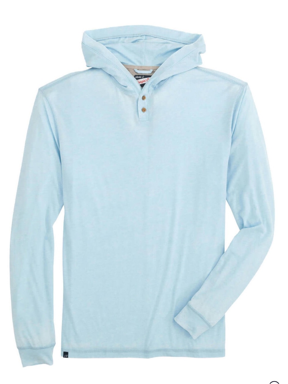 Johnnie-O Men's Gulf Blue Zed Hooded T-Shirt size XXL